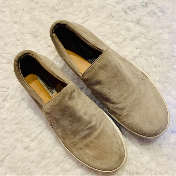 STEVE MADDEN Gills Gray Slip On Flatform Sneaker - Picture 3 of 7